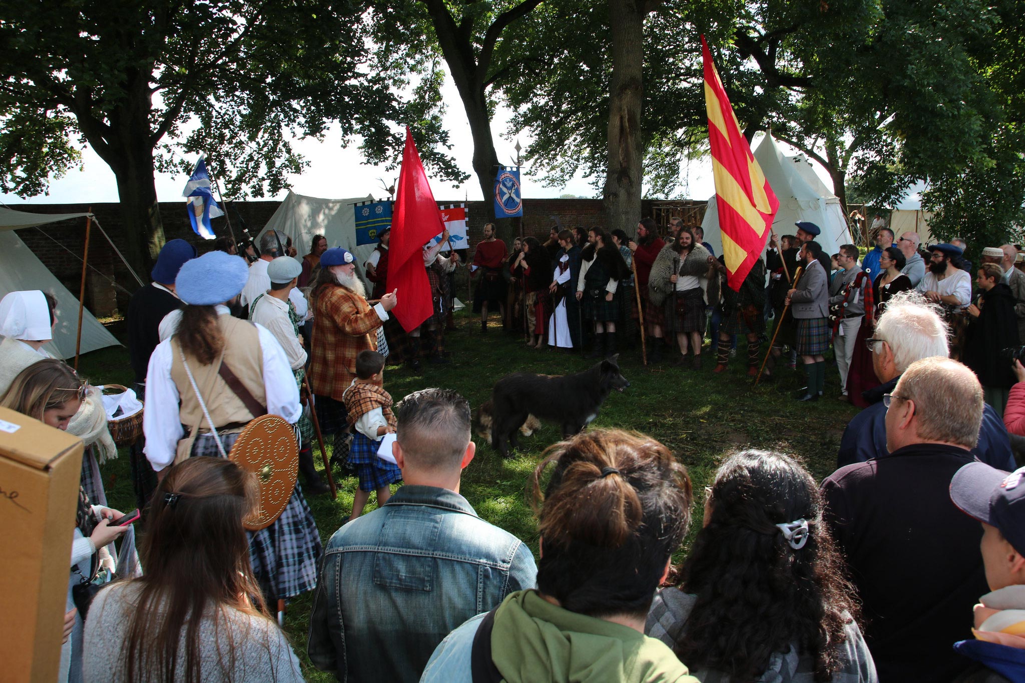 Scottish Days, Hougoumont (Waterloo)